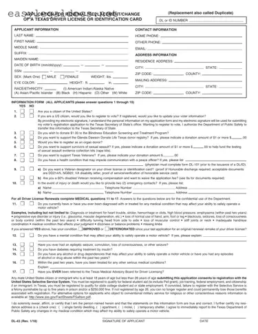 Download DL-43 Form