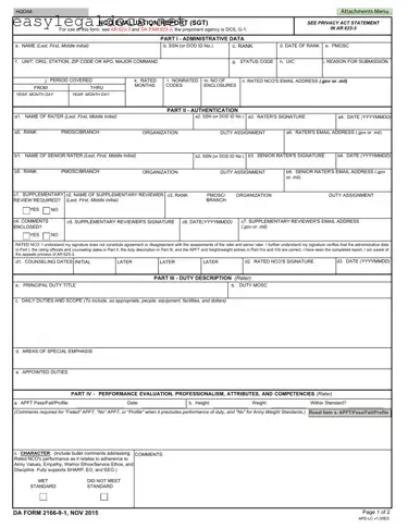 Download Da 2166 9 1 Form