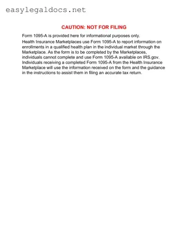 Download IRS 1095-A Form