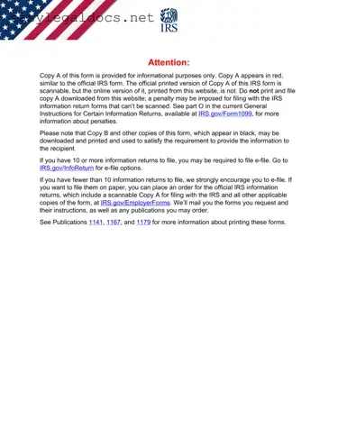 Download IRS 1099-MISC Form